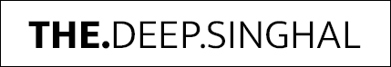 Deep Singhal's Blog